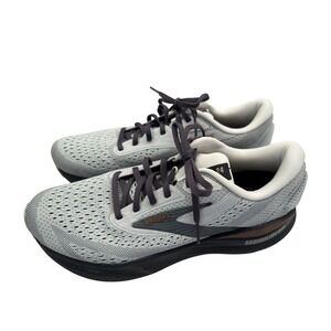 Brooks Womens Adrenaline GTS 24 Running Shoes 10 Mercury/Ebony/Copper Excellent